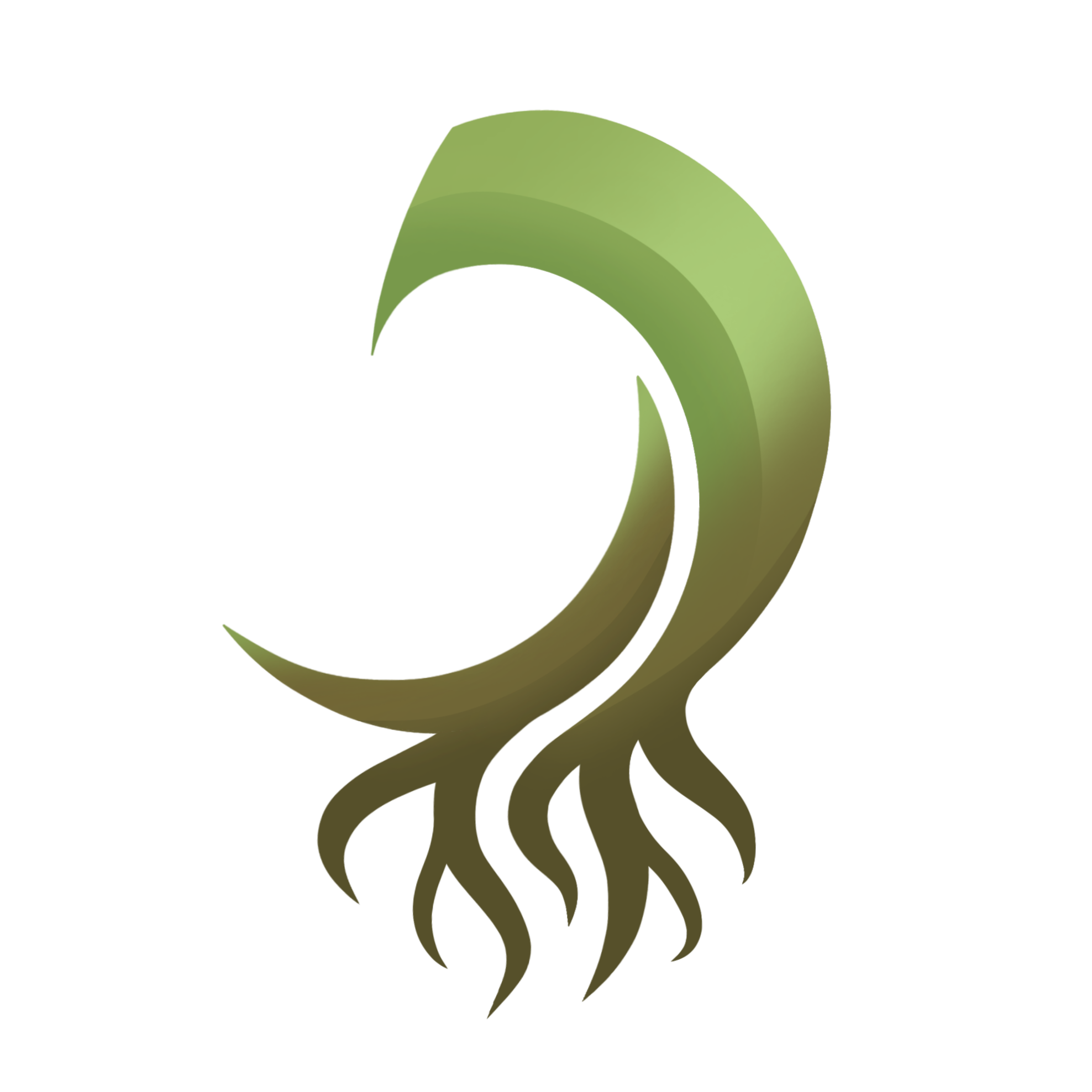 Potongan Logo Akar Mangrove